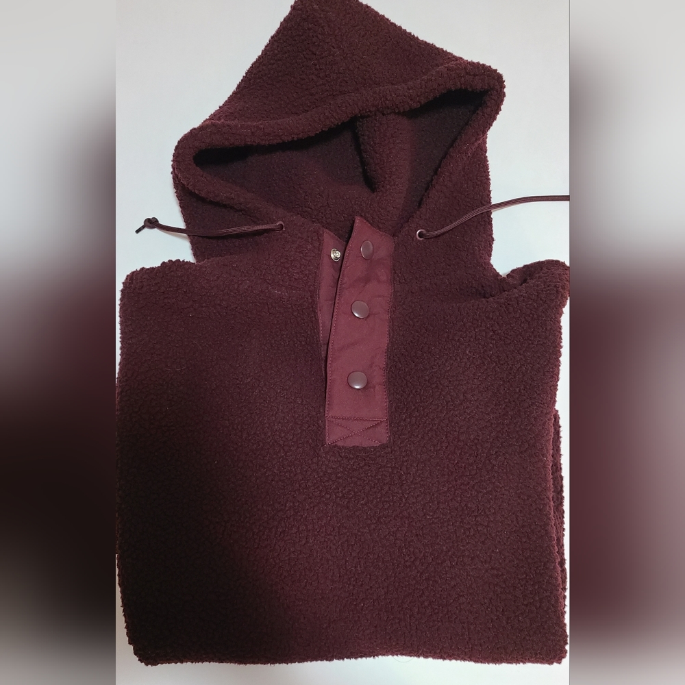Sherpa hoodie